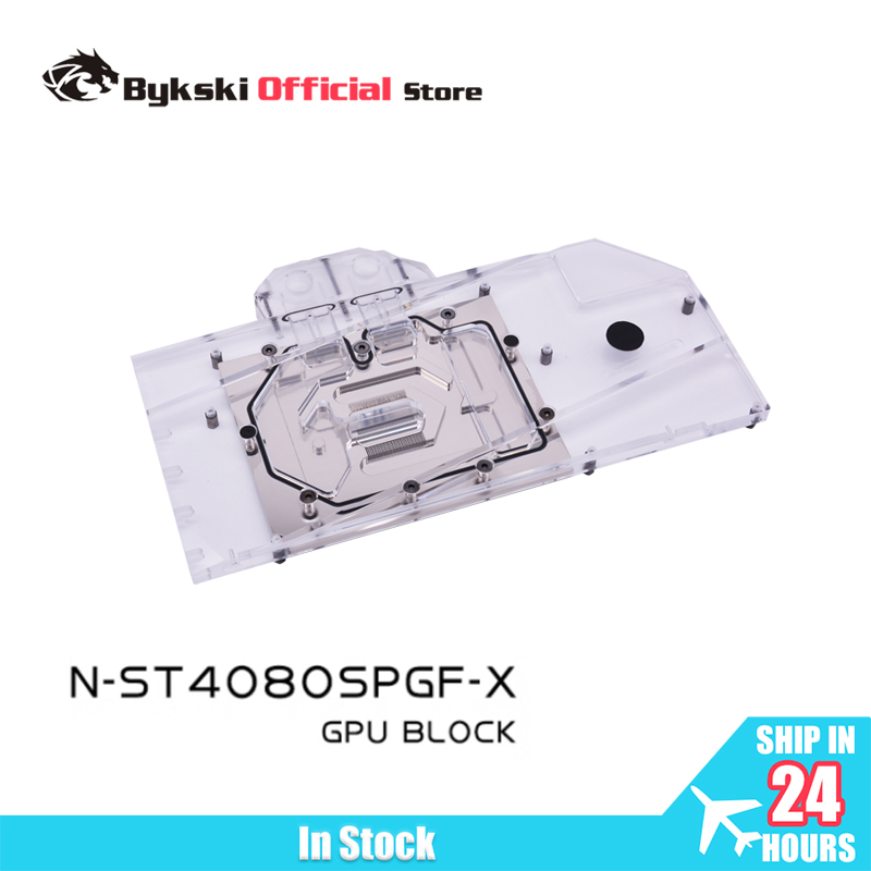 Bykski N-ST4080SPGF-X GPU Bloc - Rtx 4080 Water Cooling Block review and price